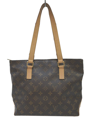 LOUIS VUITTON Monogram Canvas Cabas Piano Shoulder Bag