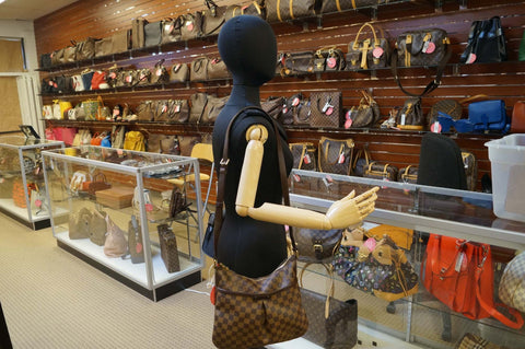 LOUIS VUITTON Damier Ebene Bloomsbury Pm Shoulder Bag 