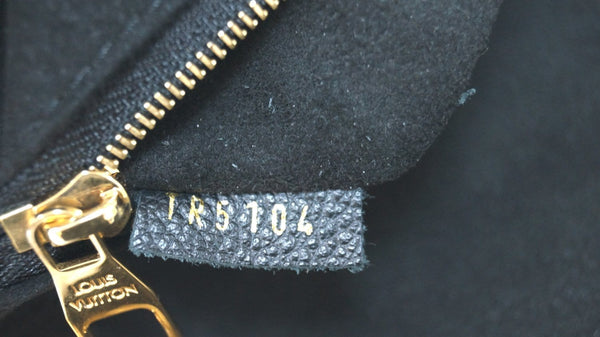 LOUIS VUITTON Black Monogram Empreinte Leather St Germain Bag