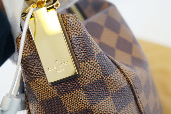 LOUIS VUITTON Damier Ebene Portobello PM Shoulder Handbag