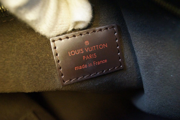 LOUIS VUITTON Damier Ebene Portobello PM Shoulder Handbag