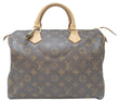 LOUIS VUITTON Monogram Canvas Speedy 30 Satchel Bag