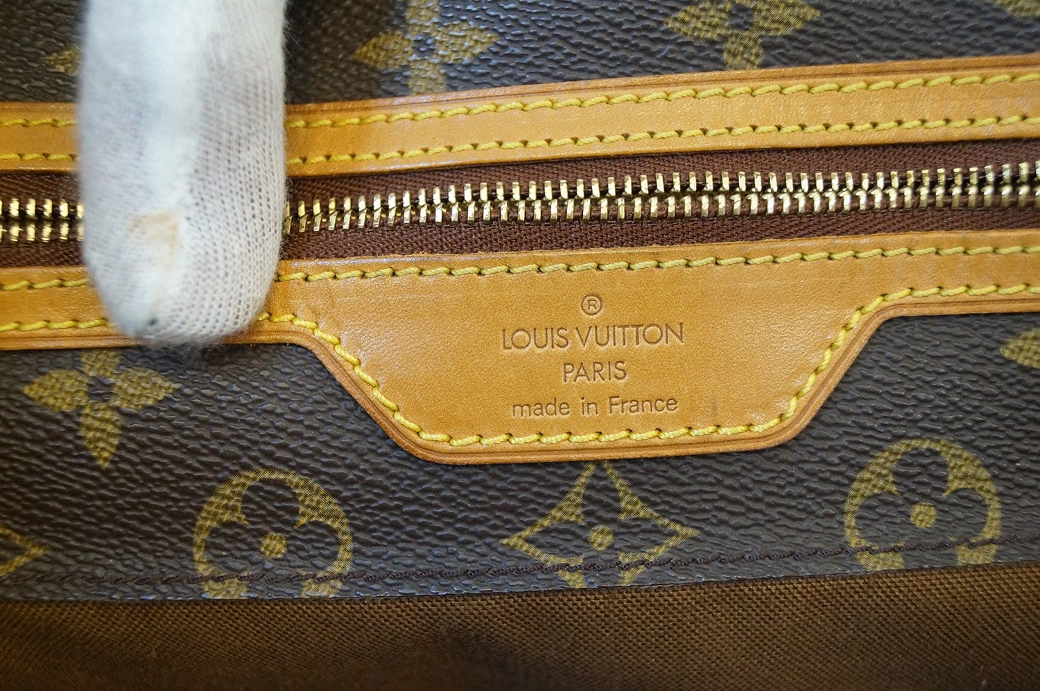 Louis Vuitton Damier Ebene Monogram Coated Canvas Cabas Alto Tote, Lot  #58055