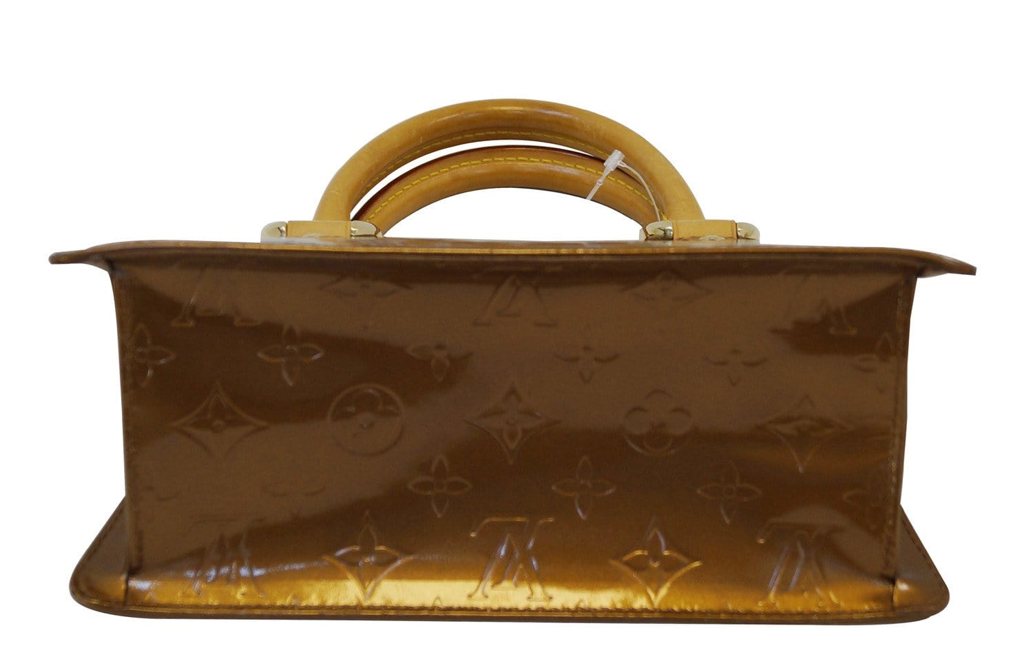 Vintage Louis Vuitton Brown Monogram Vernis Cylinder Bag – Treasures of NYC