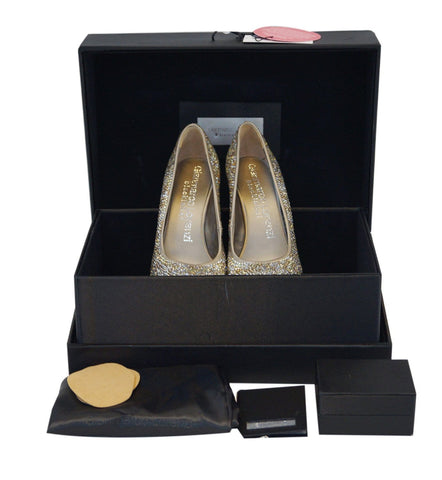 Gianmarco Lorenzi Crystal Disco Ball Pumps Limited Size 36 JV1006 - 20% Off