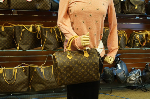 LOUIS VUITTON Monogram Speedy 30 HandBag