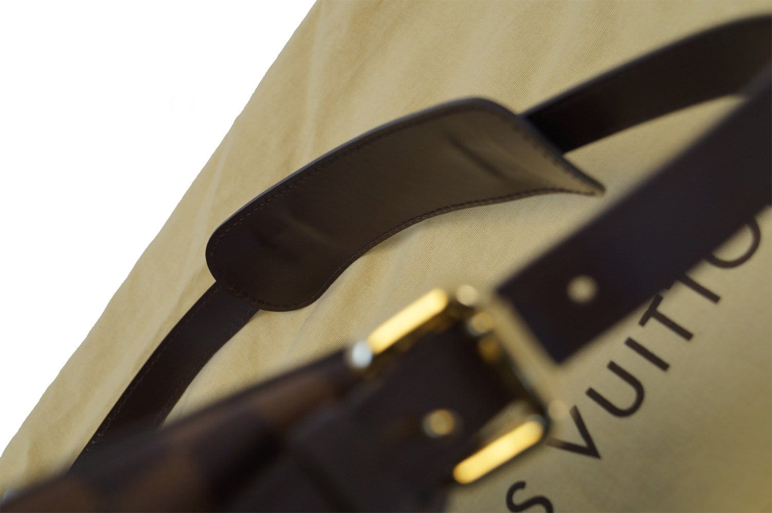 Louis Vuitton Brown Damier Ebene Ravello GM Cloth ref.953444 - Joli Closet