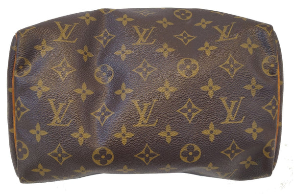 LOUIS VUITTON Monogram Speedy 25 Brown Hand Bag 
