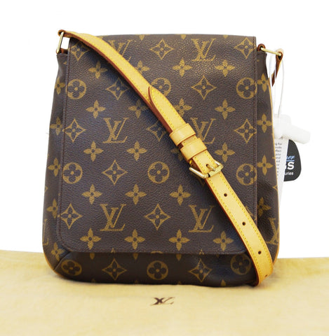 LOUIS VUITTON Monogram Musette Salsa Brown Shoulder Bag