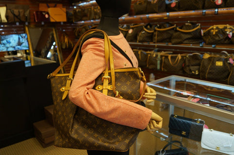 LOUIS VUITTON Monogram Palermo GM Tote Shoulder Bag - 30% Off
