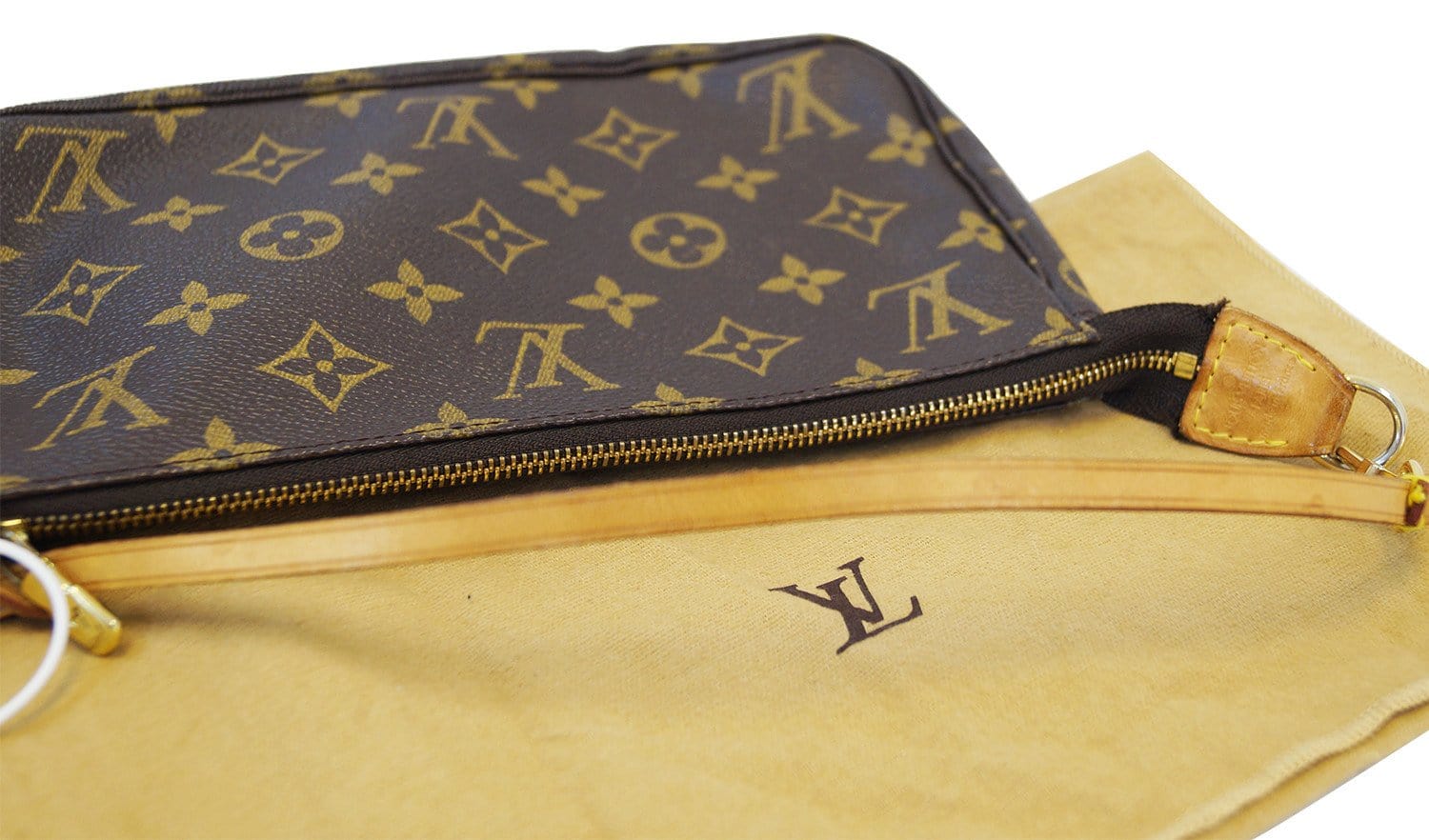 Louis Vuitton Ebene Monogram Coated Canvas Pochette Mètis Gold Hardware, 2021-2022 (Like New), Womens Handbag