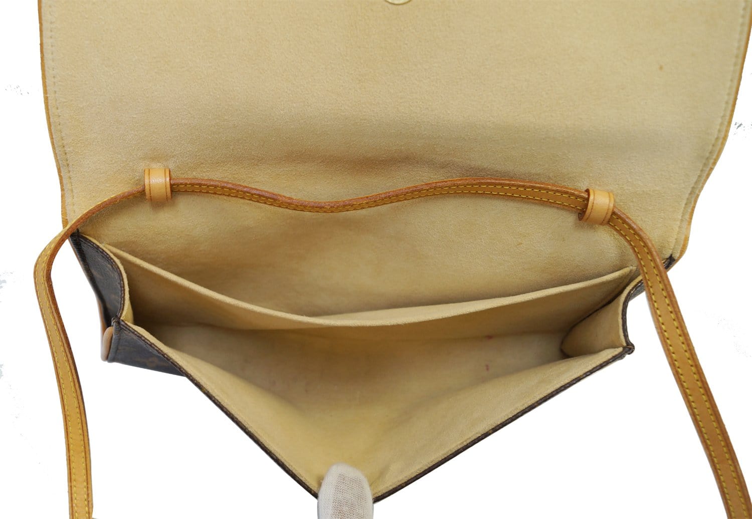 LOUIS VUITTON Monogram Canvas Pochette Twin GM Shoulder Crossbody Bag