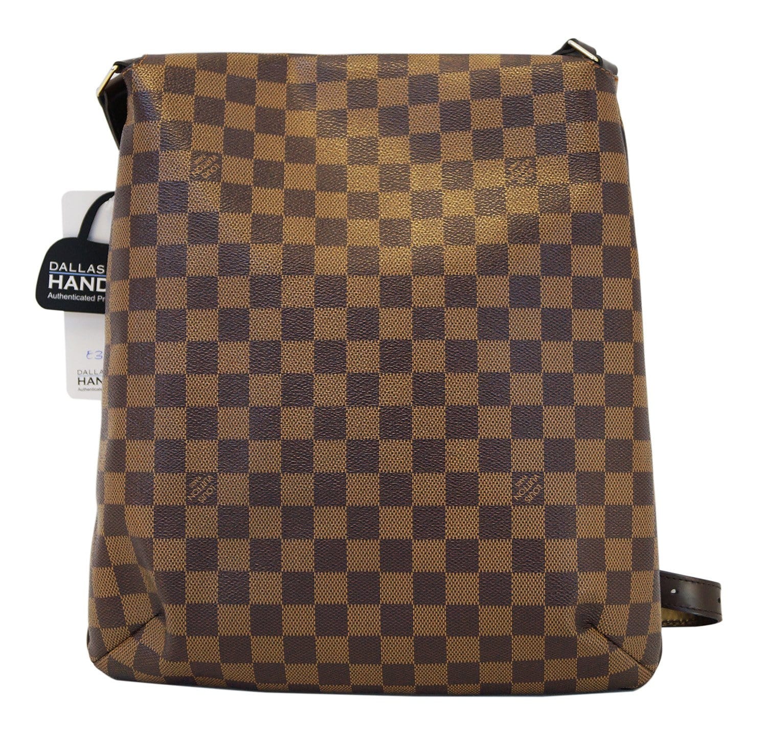 Authenticated Used Louis Vuitton Damier Luggage Brown Damier Canvas