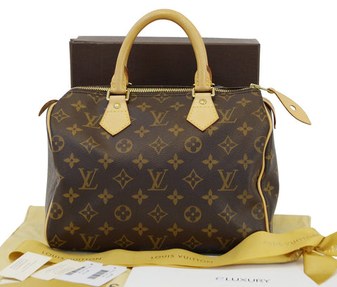 LOUIS VUITTON Monogram Speedy 25 HandBag