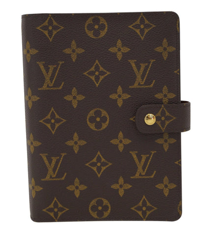 LOUIS VUITTON Monogram Agenda MM Day Planner Cover