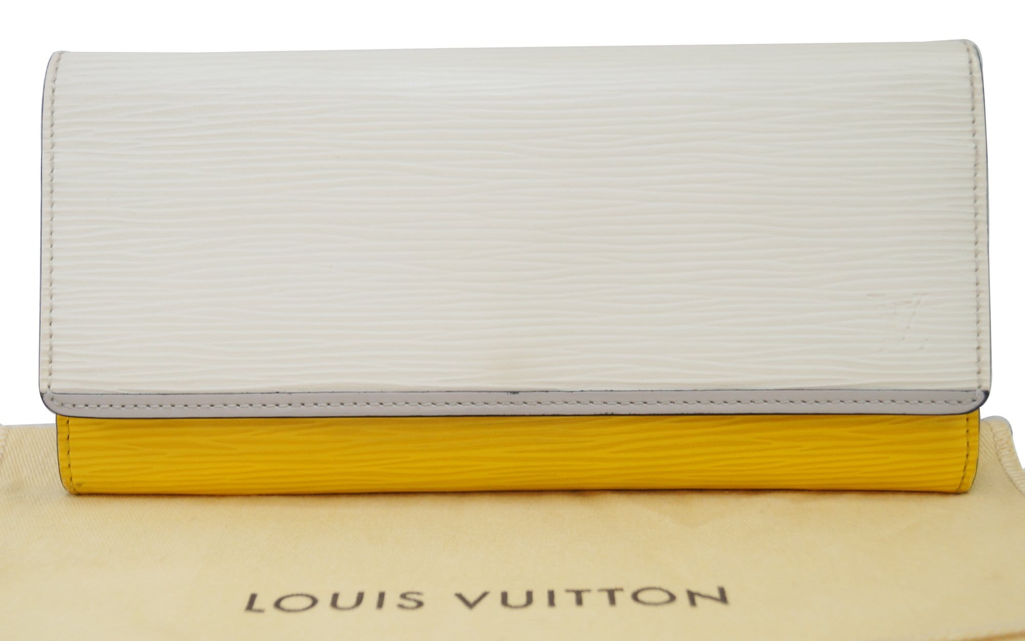 Louis Vuitton Portefeuille Eugene M60851 Cream Epi Long Wallet 11478