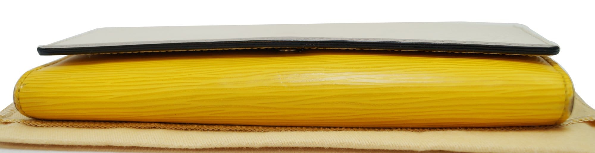 LOUIS VUITTON Epi Continental Viennois Long Wallet Yellow M63259 LV Auth  ms189 Leather ref.431559 - Joli Closet