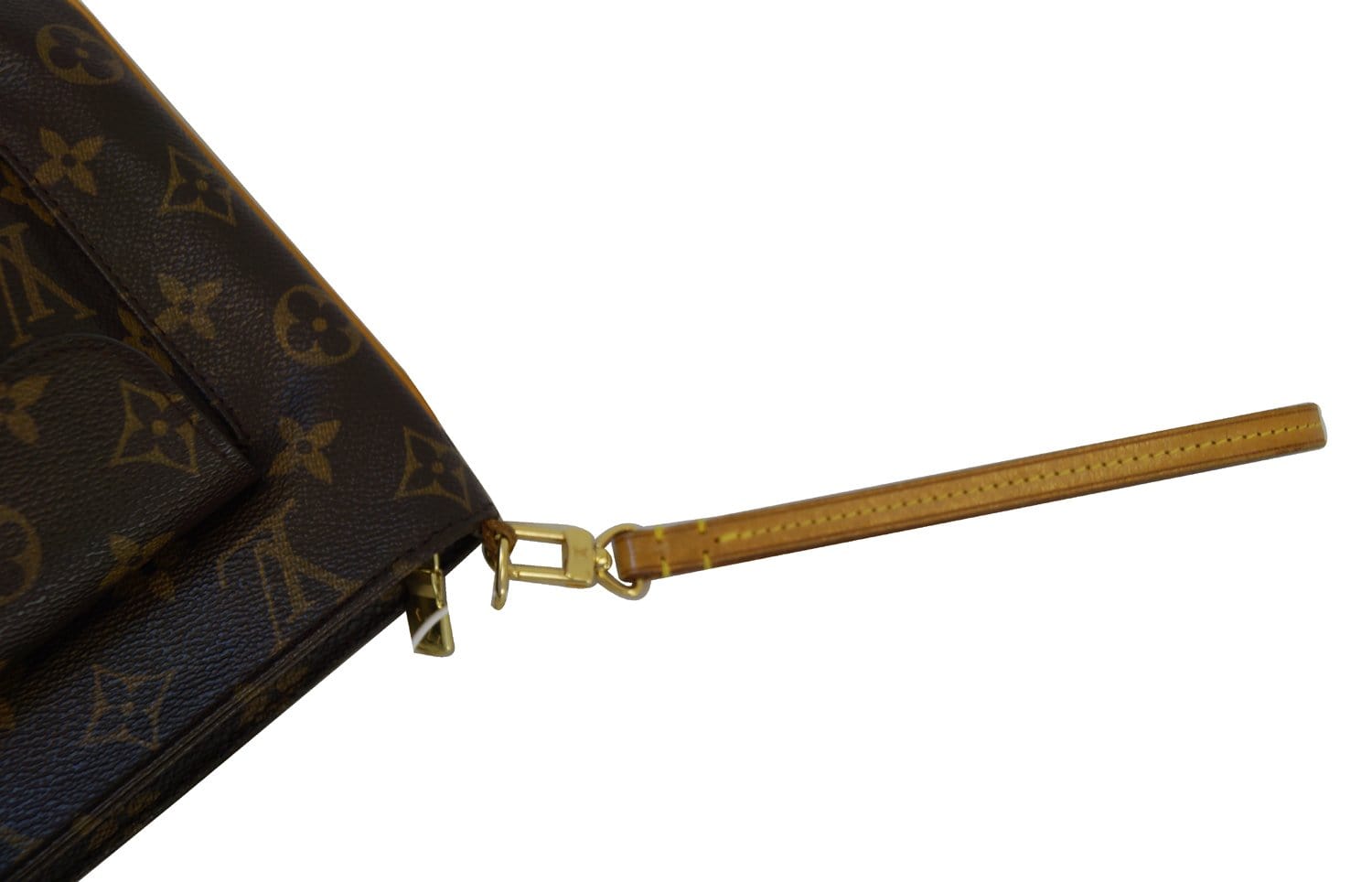 Brown Louis Vuitton Monogram Partition Clutch Bag – Designer Revival