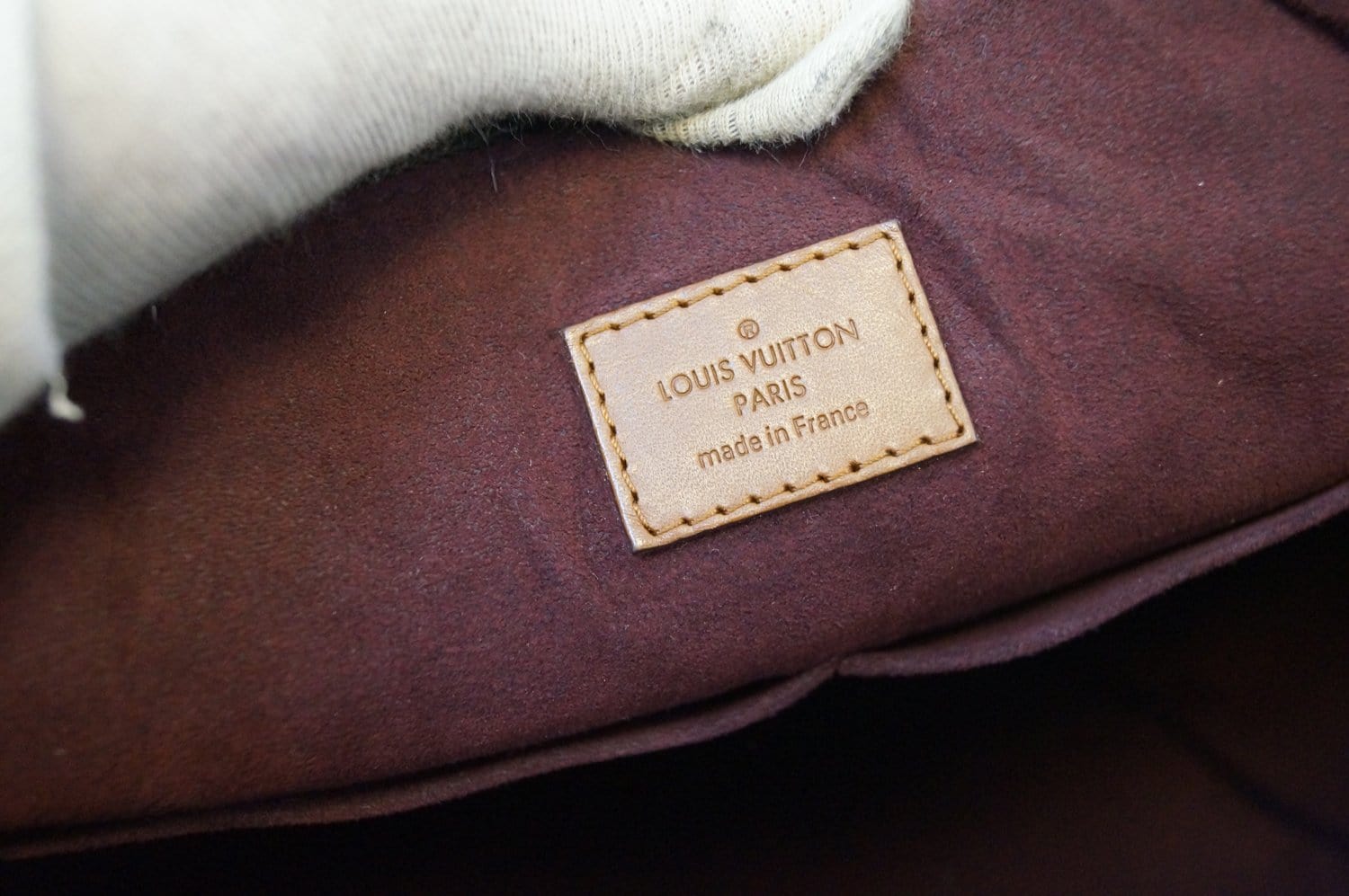 tas handbag Louis Vuitton Damier Canvas Belmont Bag