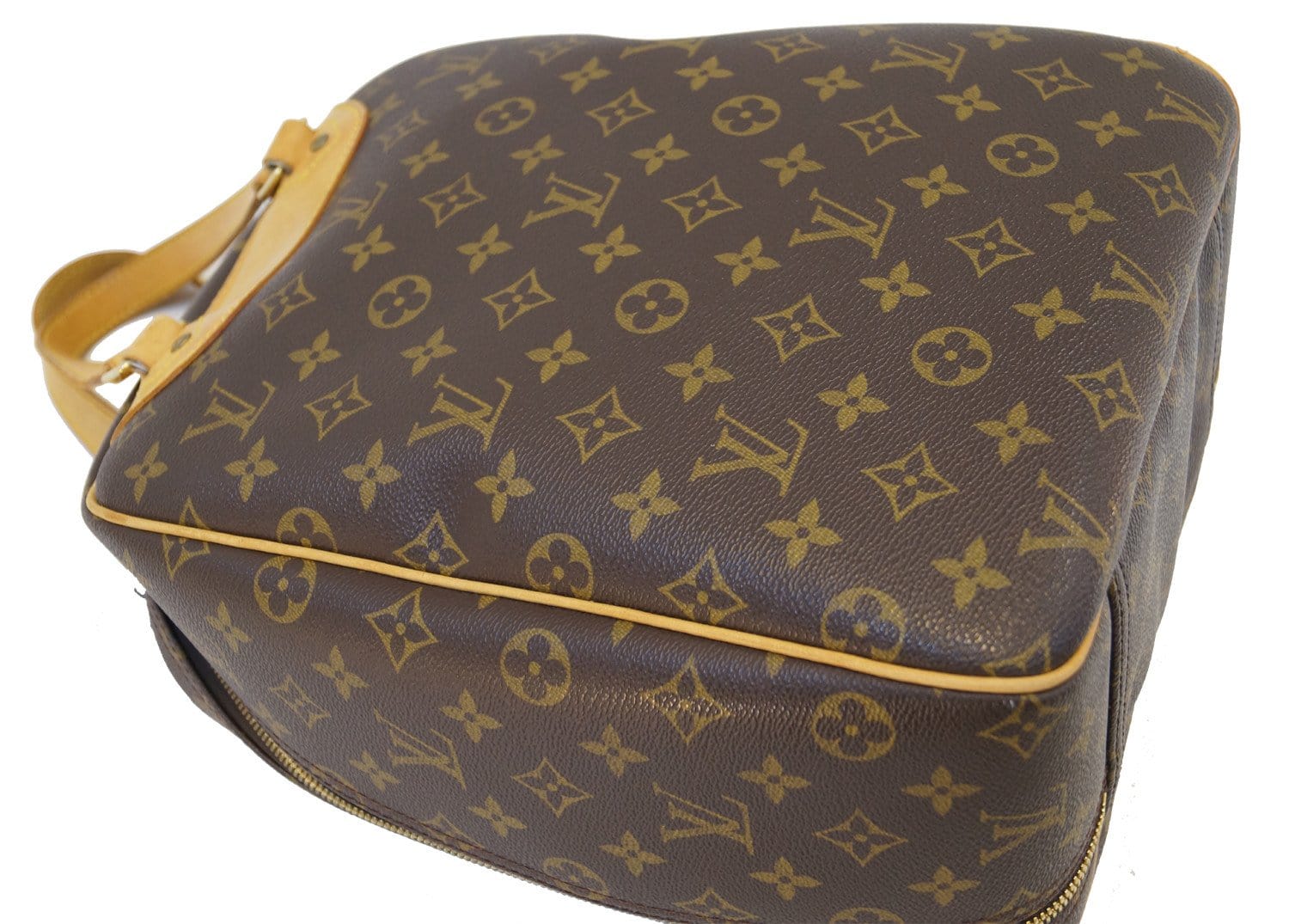 Louis Vuitton Excursion Handbag Monogram Canvas Brown