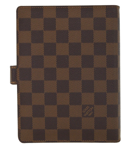 LOUIS VUITTON Damier Ebene Agenda MM Day Planner Cover