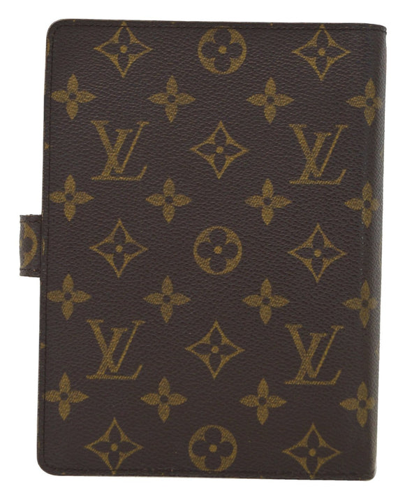 LOUIS VUITTON Monogram Agenda MM Day Planner Cover