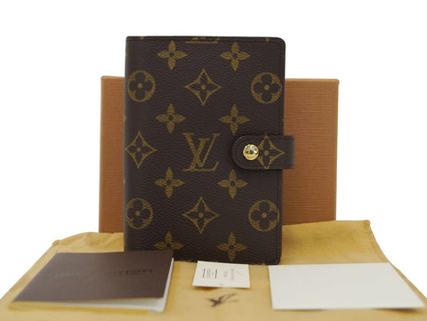 LOUIS VUITTON Monogram Agenda PM Day Planner Cover