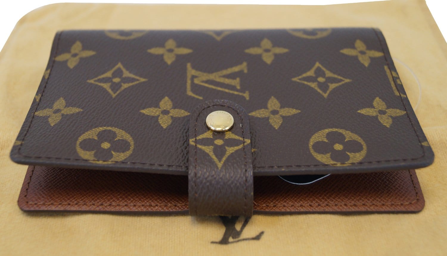 Authenticated Used Louis Vuitton Monogram A6 Planner Cover