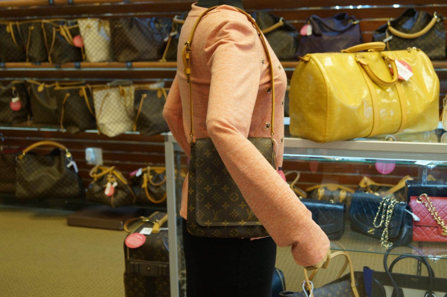 Louis Vuitton Musette Shoulder Bag(Brown)