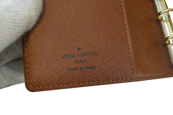 LOUIS VUITTON Monogram Agenda PM Day Planner Cover