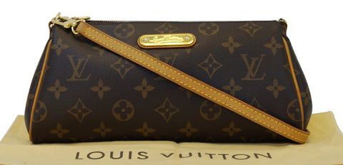 LOUIS VUITTON Monogram Eva Pouch Messenger Bag