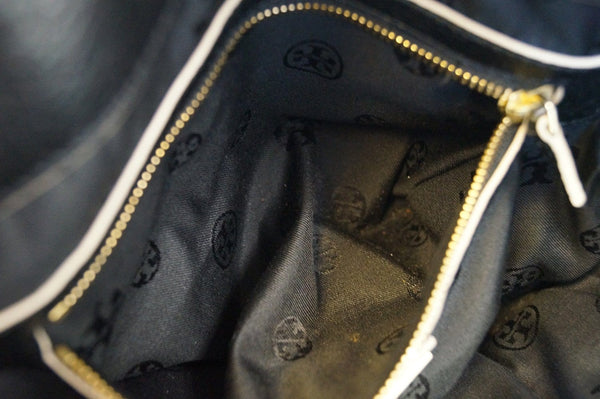 Tory Burch Black 2 Way Leather Shoulder Handbag E2854