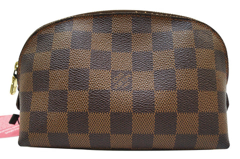LOUIS VUITTON Damier Ebene Pochette Cosmetic Pouch - 30% Off