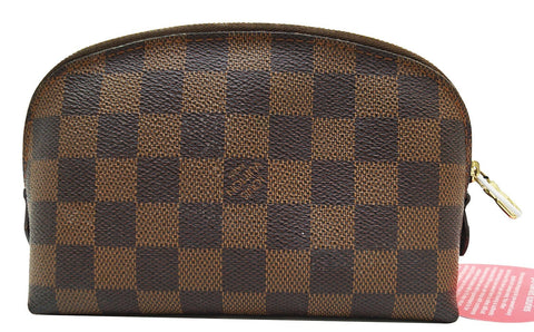 LOUIS VUITTON Damier Ebene Pochette Cosmetic Pouch