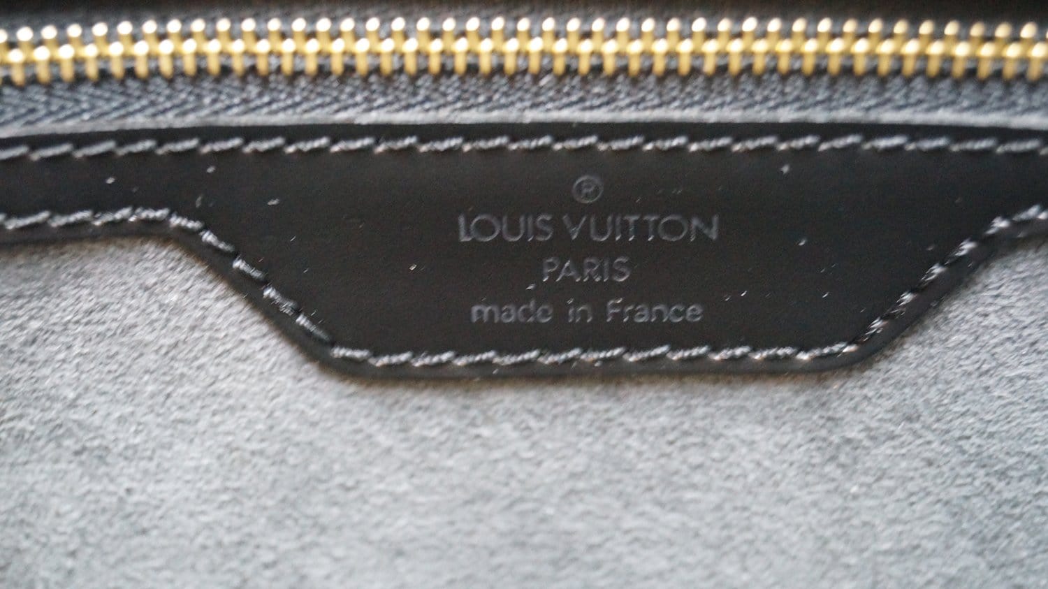 Louis Vuitton Vintage Louis Vuitton Duplex Black Epi Leather