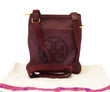 Tory Burch Maroon Crossbody Leather Bag E2849