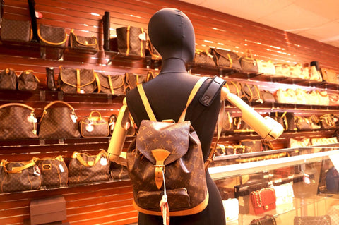 LOUIS VUITTON Monogram Montsouris MM Backpack