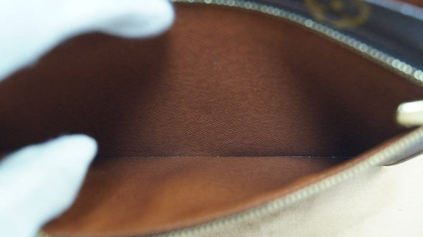 LOUIS VUITTON Monogram Canvas Pochette Rabat Clutch Bag