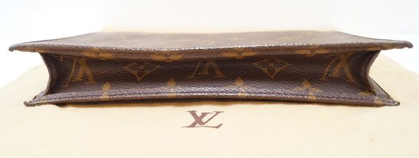 LOUIS VUITTON Monogram Canvas Pochette Rabat Clutch Bag