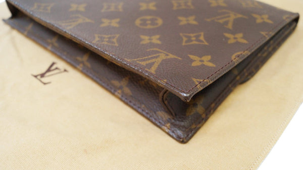 LOUIS VUITTON Monogram Canvas Pochette Rabat Clutch Bag
