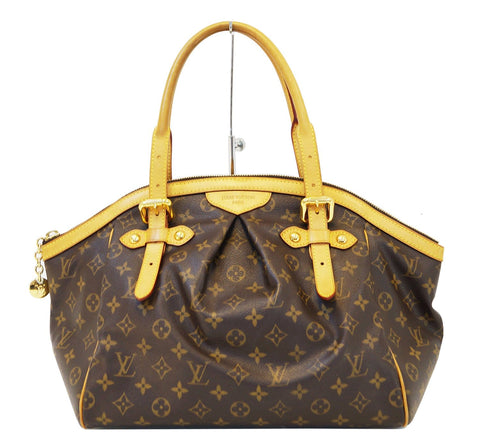 LOUIS VUITTON Monogram Tivoli GM Brown Tote Shoulder Bag
