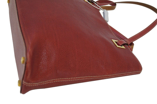 Kate spade Red Pebbled Leather Shoulder Bag TT390