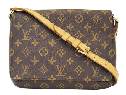 LOUIS VUITTON Monogram Musette Tango Shoulder Bag
