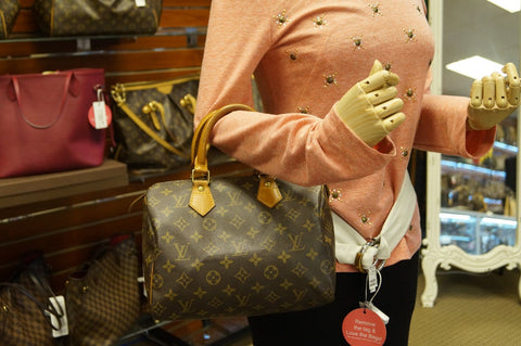 LOUIS VUITTON Monogram Speedy 25 HandBag