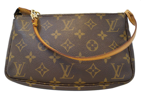 LOUIS VUITTON Monogram Canvas Pochette Accessories Pouch