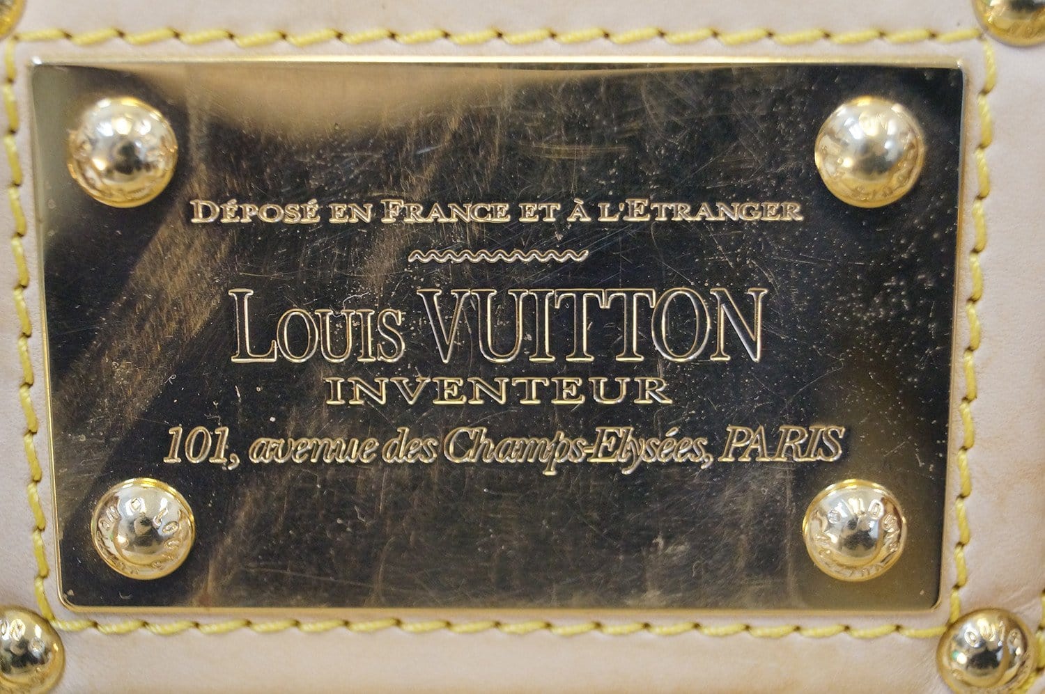 LOUIS VUITTON Damier Azur Berkeley Handbag