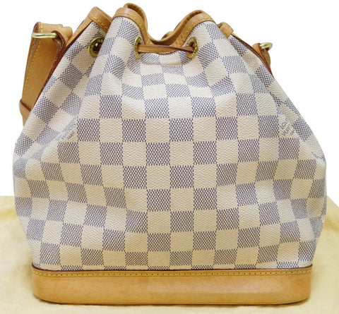 LOUIS VUITTON Damier Azur Canvas Noe BB Shoulder Crossbody Bag