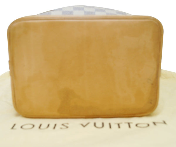 LOUIS VUITTON Damier Azur Canvas Noe BB Shoulder Crossbody Bag 
