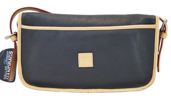 DOONEY & BOURKE Black Leather Shoulder Handbag