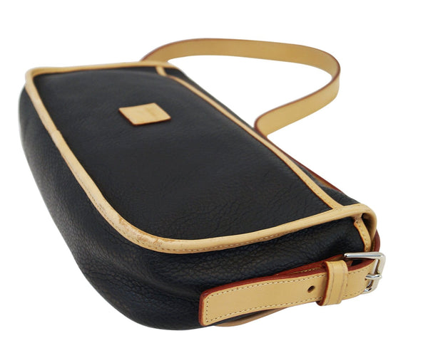 DOONEY & BOURKE Black Leather Shoulder Handbag